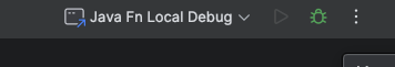 Java Debug Button